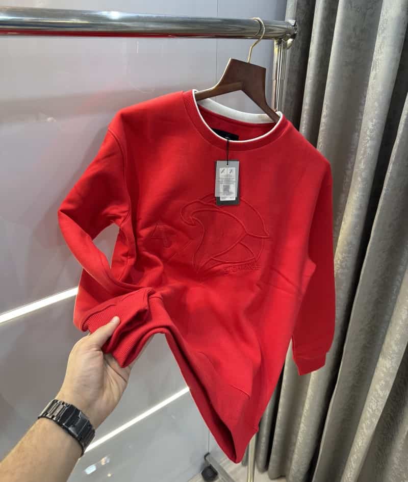Arman i EXchange Red Embroidery Logo Premium Sweatshirt Secondary image