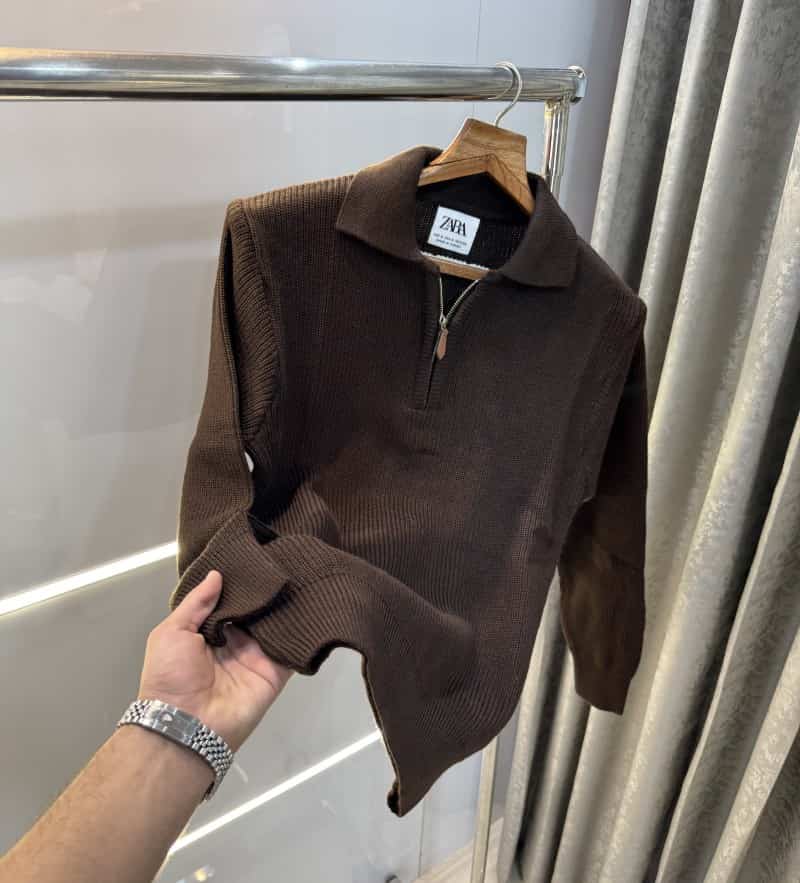Zar a Dark Brown Premium Classic Pull Over Main image