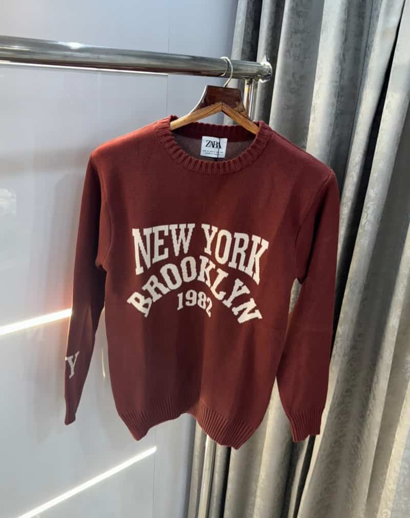 Zar a Rust Designer Knitted Premium Pull Over