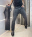 Dolce&Gabbana Dark Grey Pocket Logo Imported Hyperflex Denim
