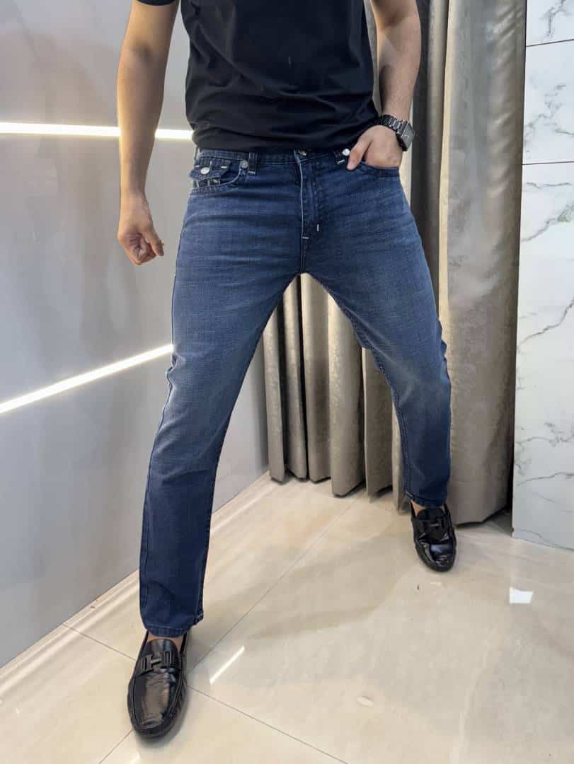 True Religion Blue Imported Premium Boot Cut Denim