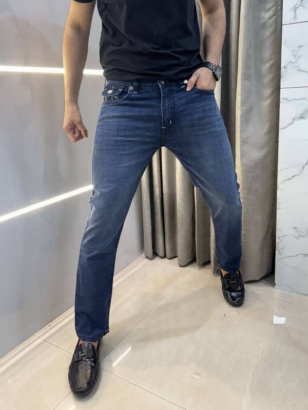 True Religion Blue Imported Premium Boot Cut Denim