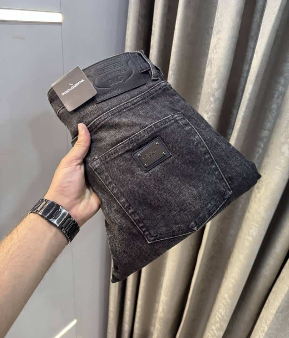 Dolce&Gabbana Carbon Pocket Logo Imported Hyperflex Denim Main image