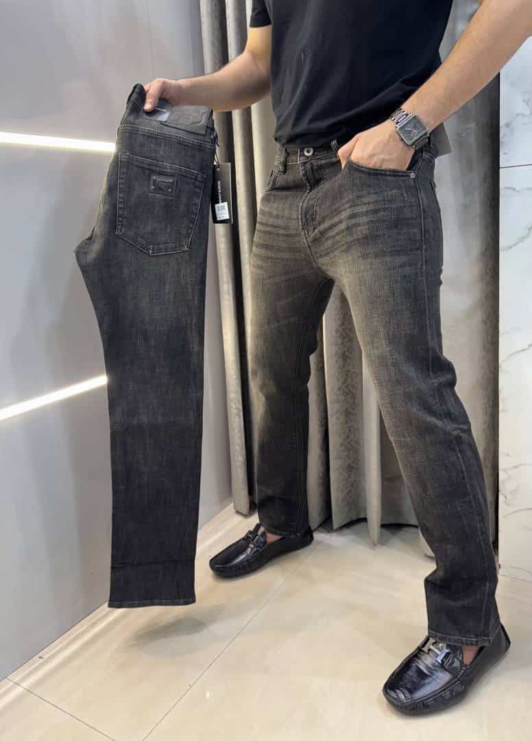 Dolce&Gabbana Carbon Pocket Logo Imported Hyperflex Denim Secondary image