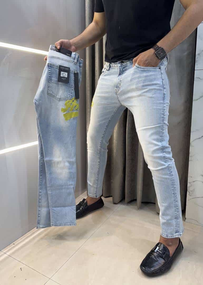 Amir i Sky Blue Imported Designer Denim