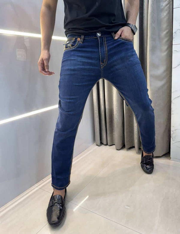 True Religion Blue Imported Premium Boot Cut Denim