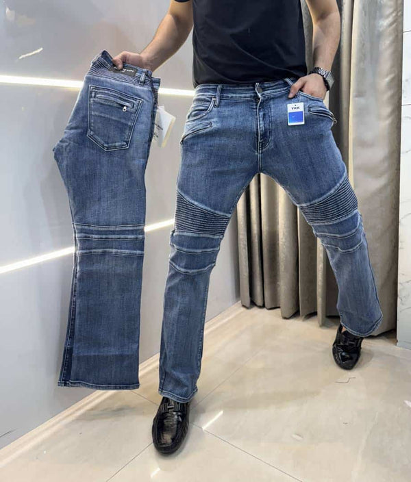 Balmai n Paris Blue Imported Rider Designer Denim