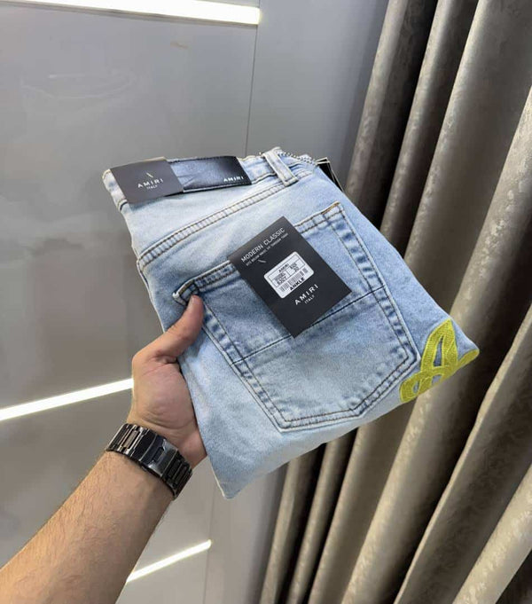 Amir i Sky Blue Imported Designer Denim
