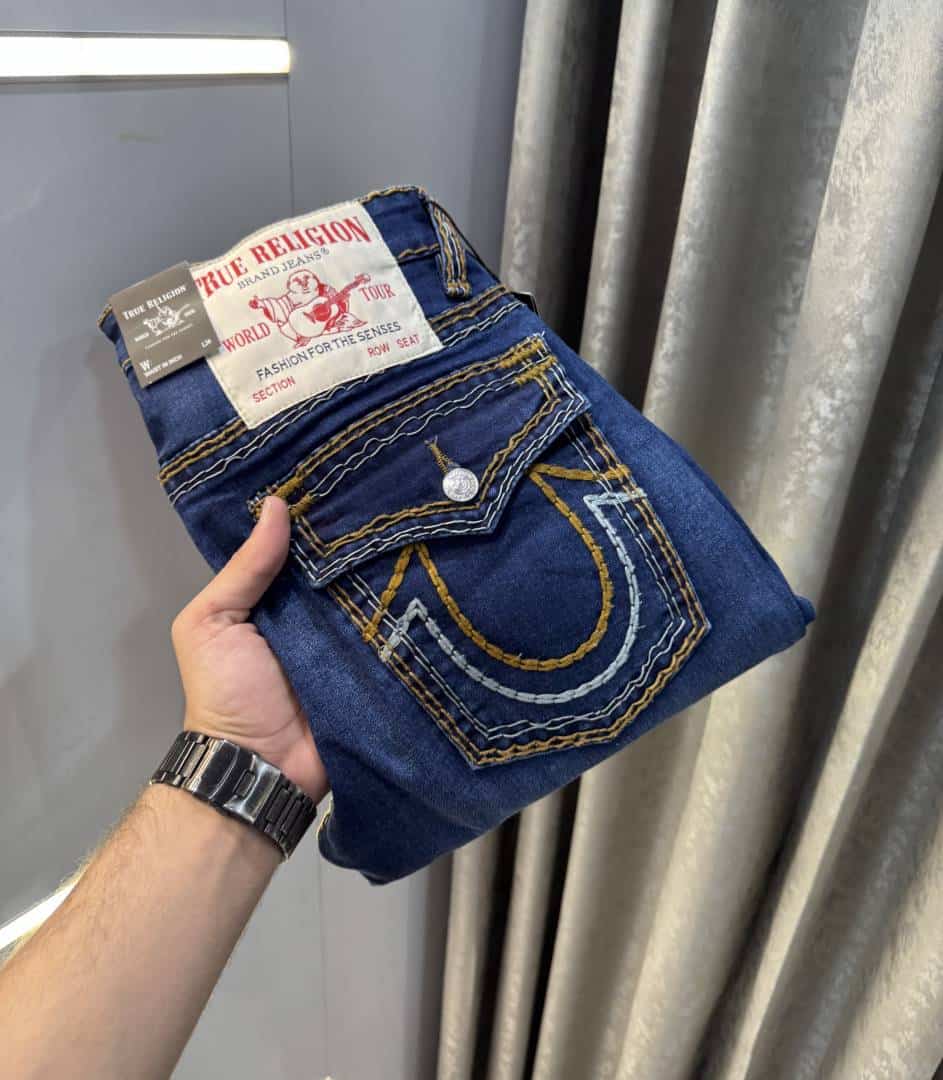 True Religion Blue Imported Premium Boot Cut Denim