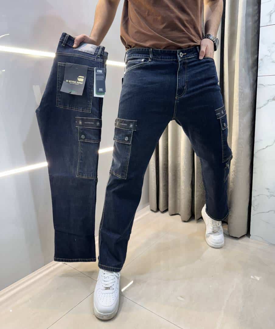 G - Star Raw Greenish Imported Premium Cargo Denim Secondary image