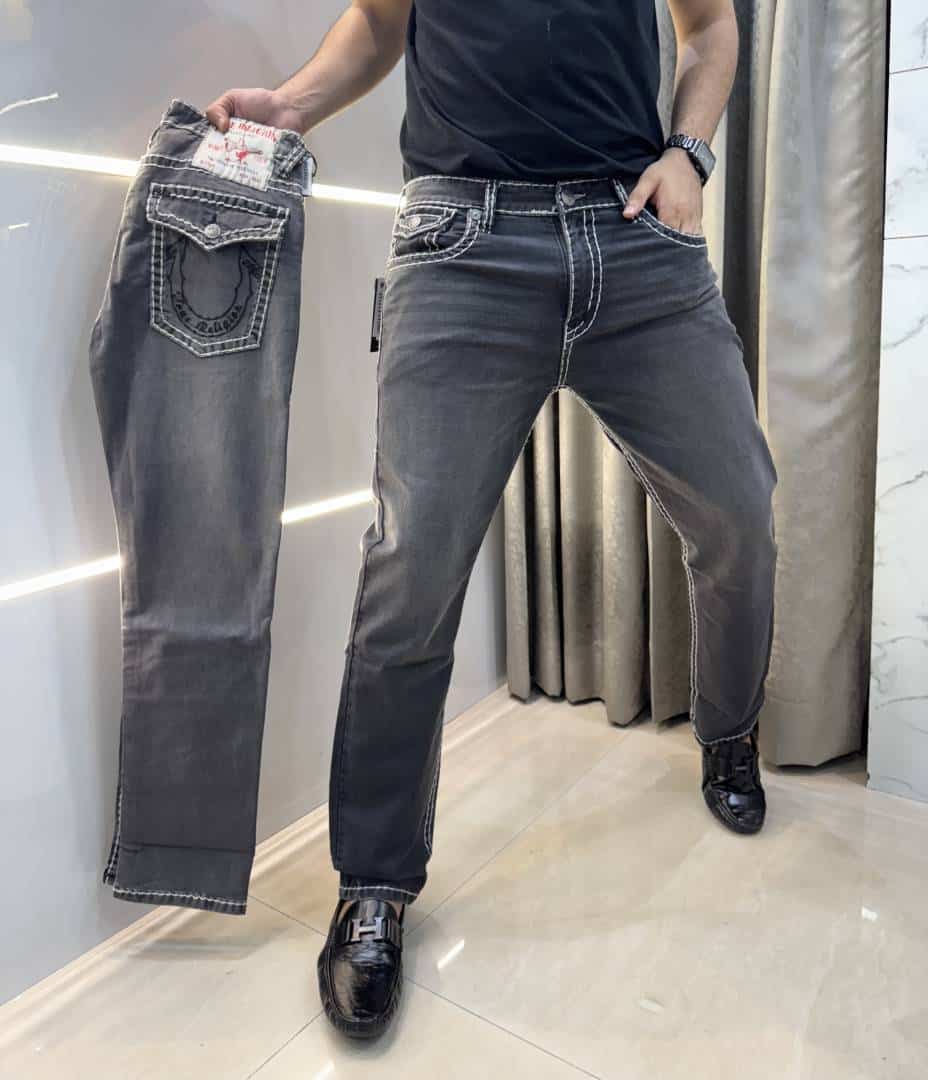 True Religion Carbon Imported Premium Boot Cut Denim