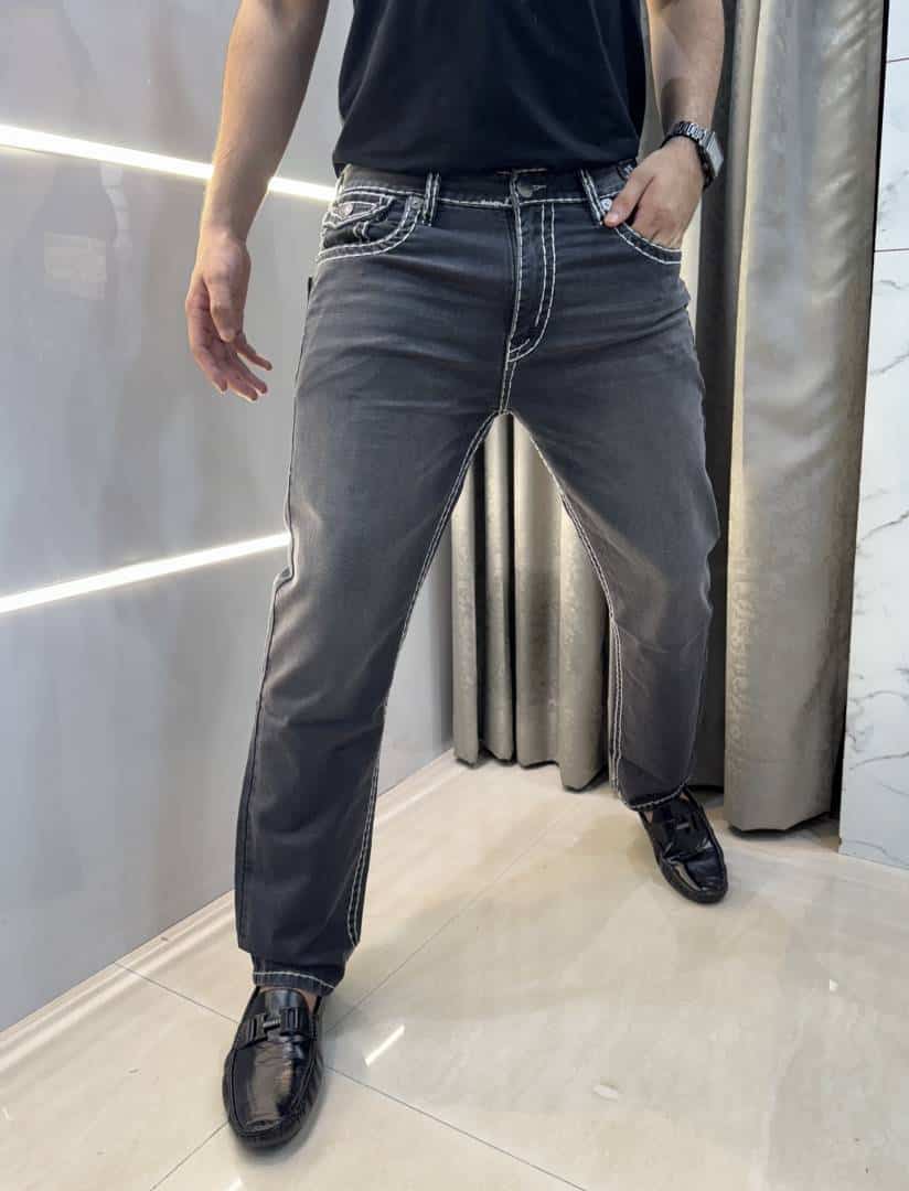 True Religion Carbon Imported Premium Boot Cut Denim