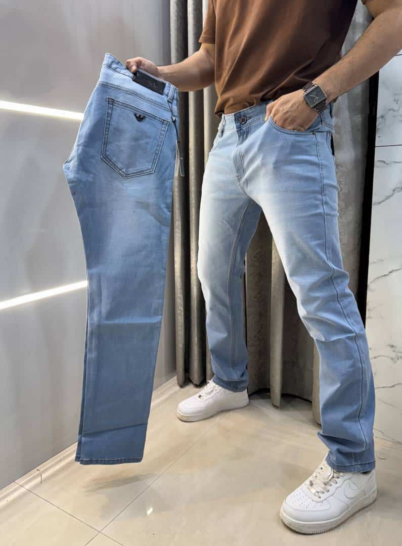 Emporio Arman i Sky Blue Imported Classic Denim