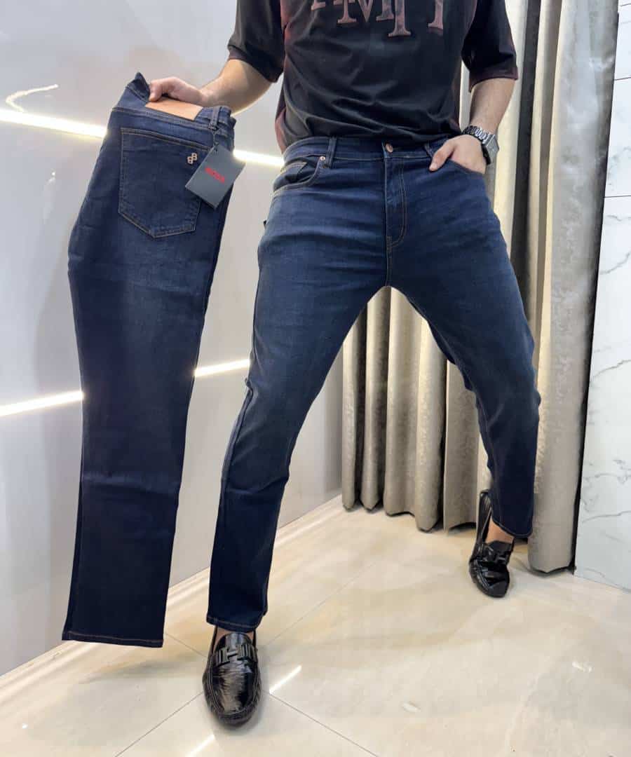 Hugo Bos s Dark Shade Premium Classic Denim