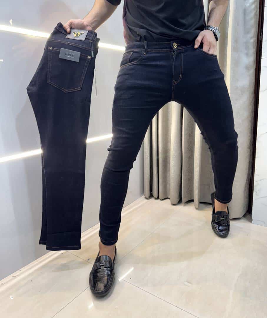 Emporio Arman i Blue Raw Wash Premium Classic Denim Main image