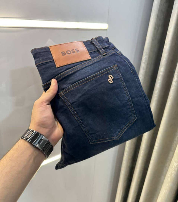 Hugo Bos s Dark Shade Premium Classic Denim