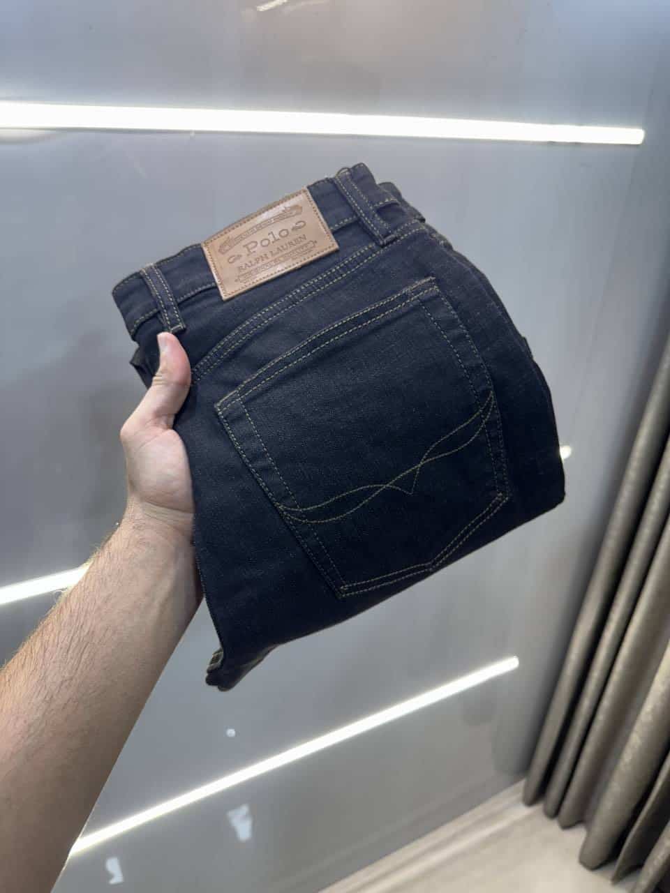 Ralp h lauren Carbon Black Raw Wash Premium Classic Denim Secondary image