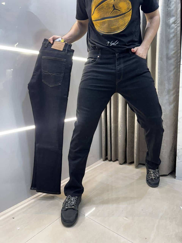 Ralp h lauren Carbon Black Raw Wash Premium Classic Denim