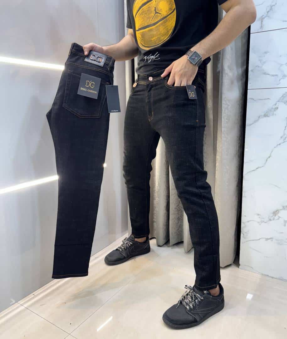 Dolce&Gabbana Carbon Raw Wash Imported Hyperfle·x Denim