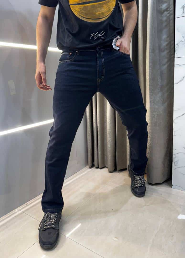 Ralp h Laure n Blue Raw Wash Premium Classic Denim