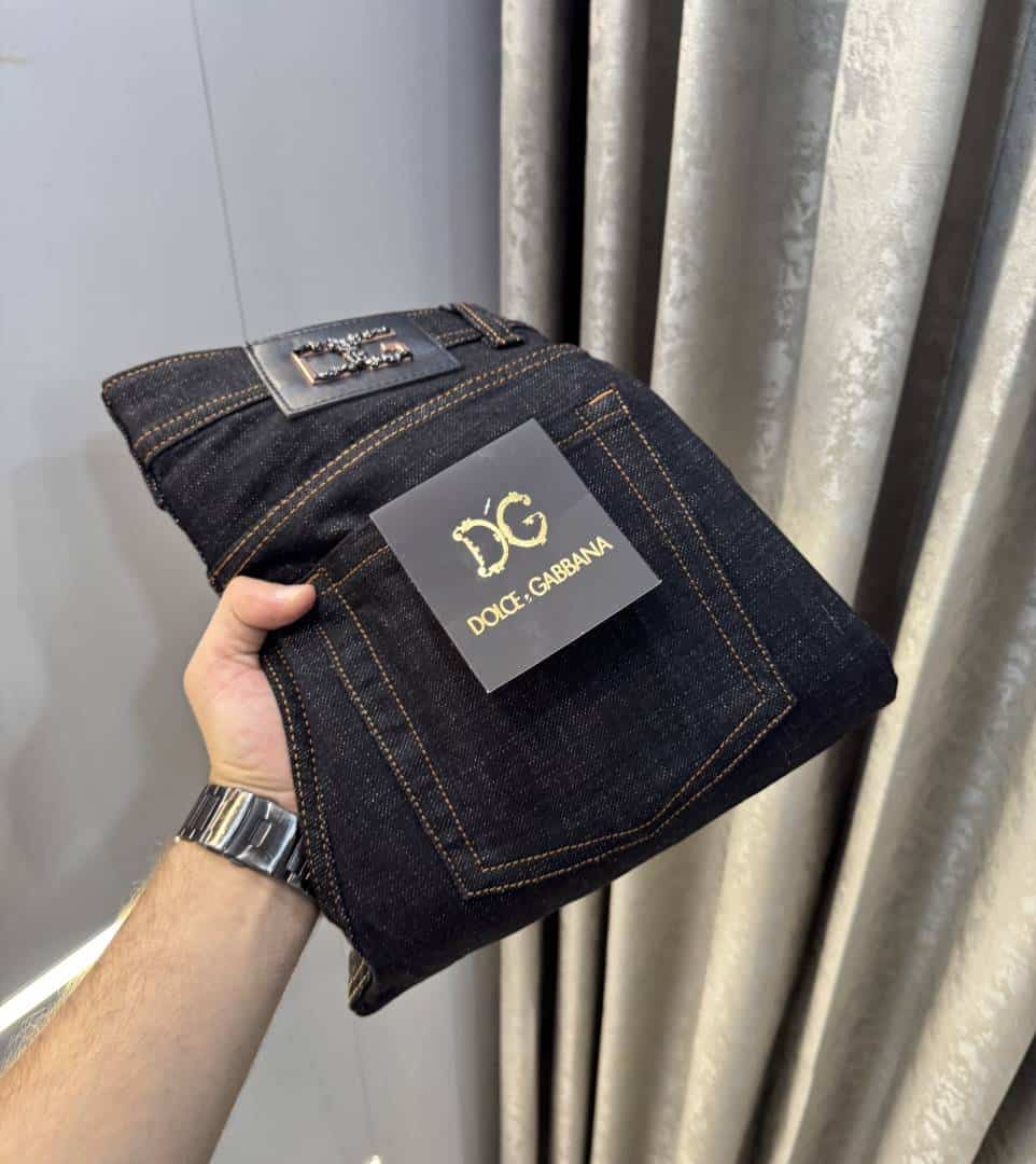 Dolce&Gabbana Carbon Raw Wash Imported Hyperfle·x Denim