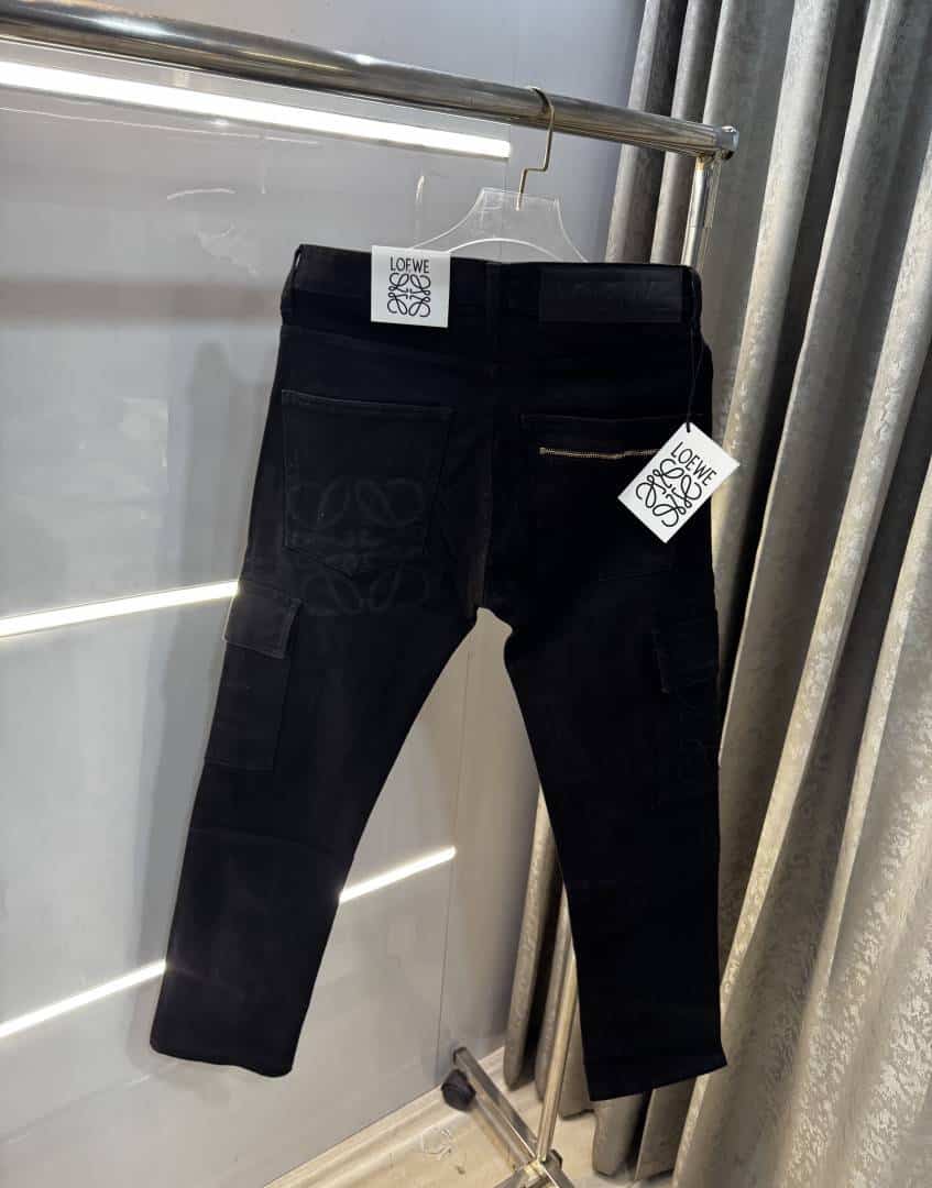 Loew e Jet Black Imported Hyperfle Turkey Denim Main image