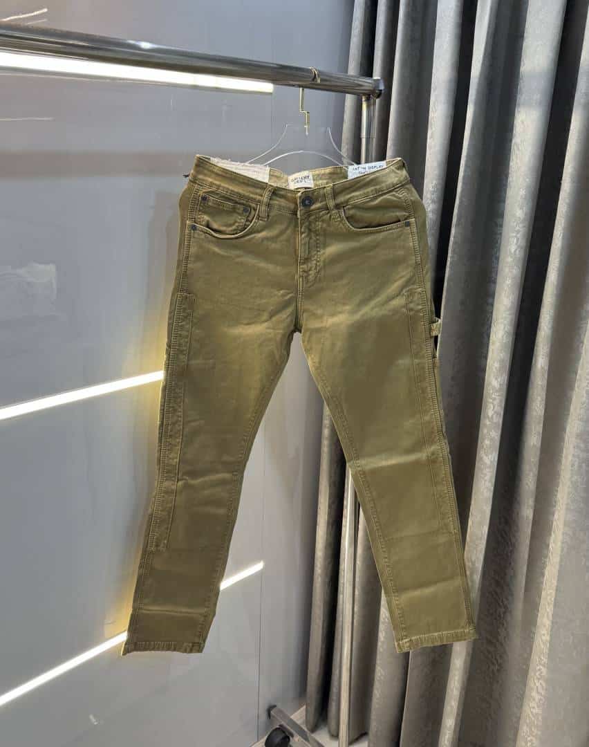 Gallery Depth Beige Designer Imported Denim Main image