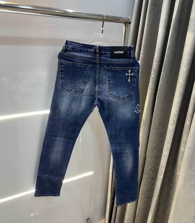 Chrome Hearts Blue Designer Imported Denim