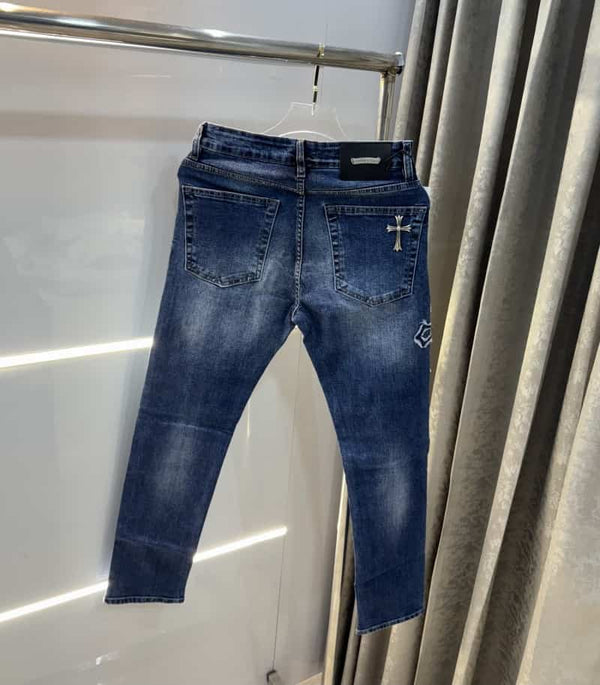 Chrome Hearts Blue Designer Imported Denim