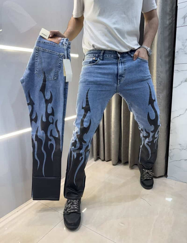 Vetements Sky Blue Designer Imported Denim