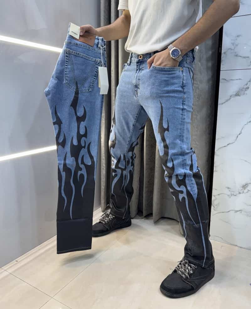 Vetements Sky Blue Designer Imported Denim