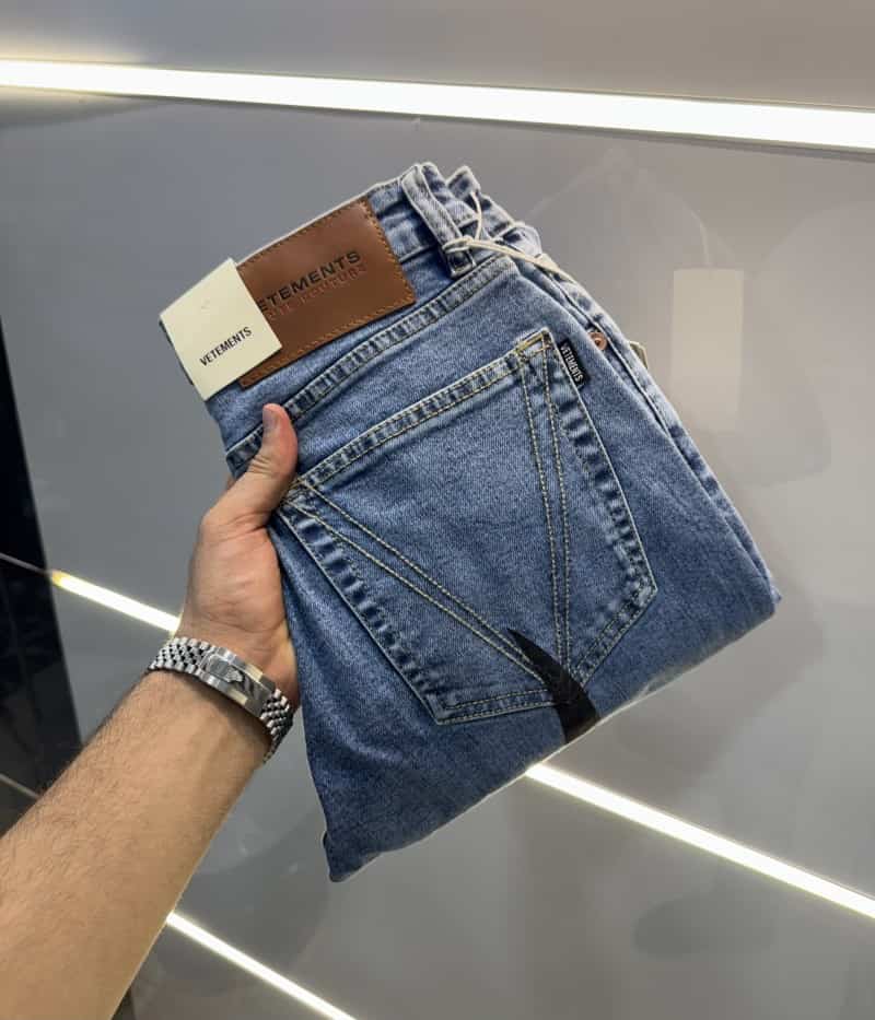 Vetements Sky Blue Designer Imported Denim