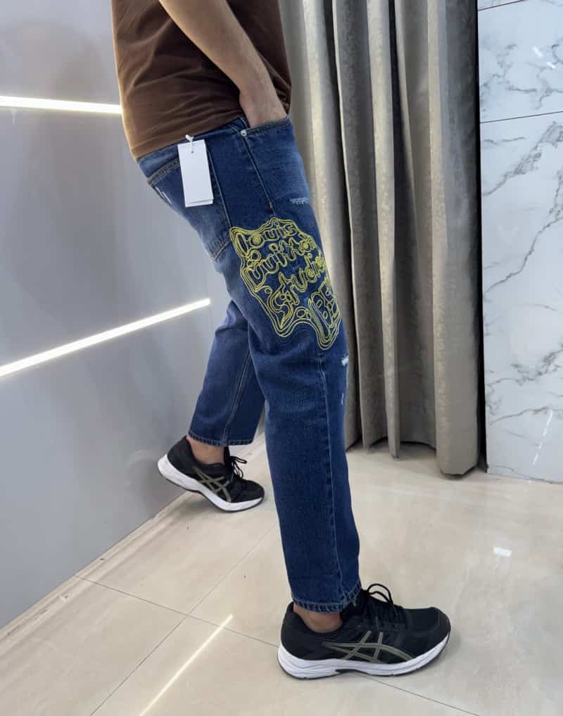 Zar a Blue Designer Premium Ripped Denim