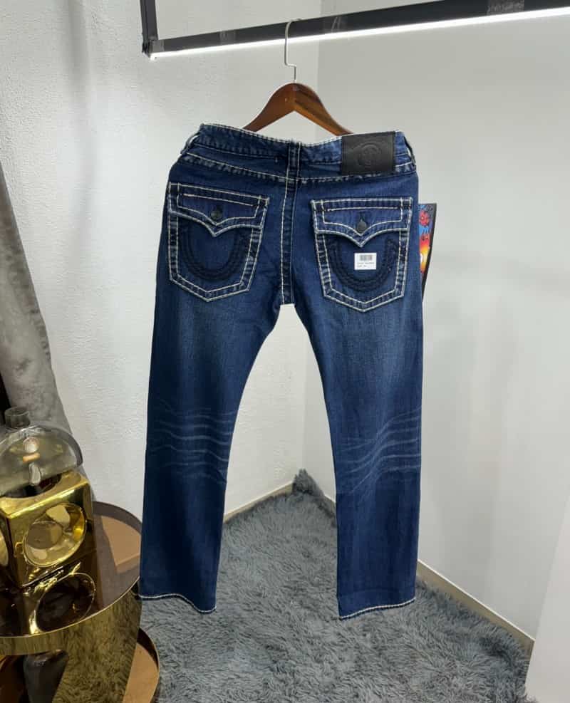 True Religion Blue3 Imported Premium Straight Fit Denim