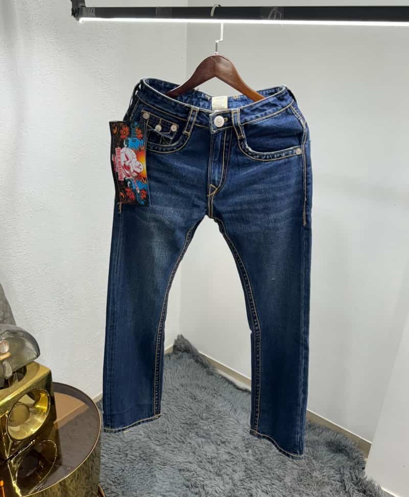 True Religion Blue2 Imported Premium Straight Fit Denim