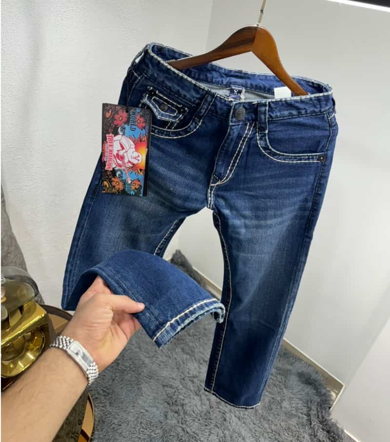 True Religion Blue3 Imported Premium Straight Fit Denim