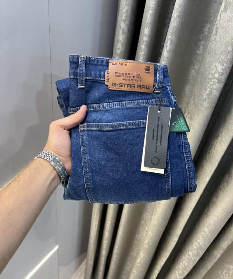 G - star Raw Blue Imported Cargo Denim With Convertable Shorts