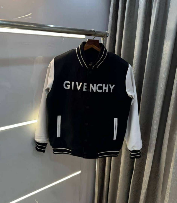 Givench y Paris Black Limited Edition Imported Varsity Jacket