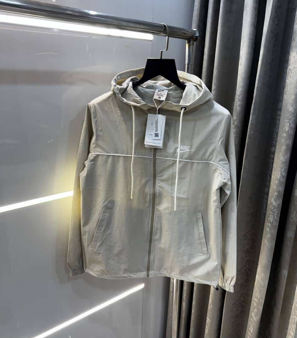Nik e Cream Imported Premium WindBreaker Jacket