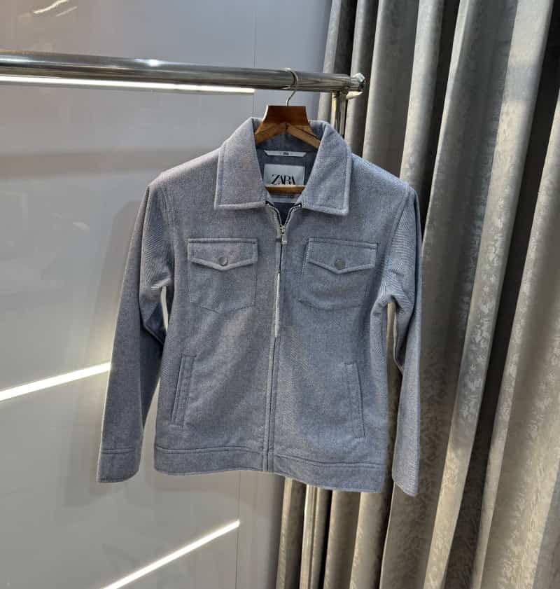 Zar a Light sky blue Classic Premium Bomber Jacket