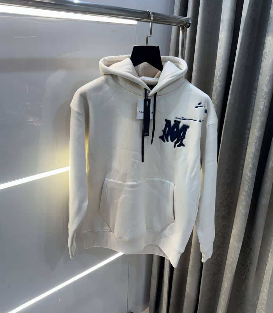 Amir i White Embroidery Imported Premium Hoodie Secondary image