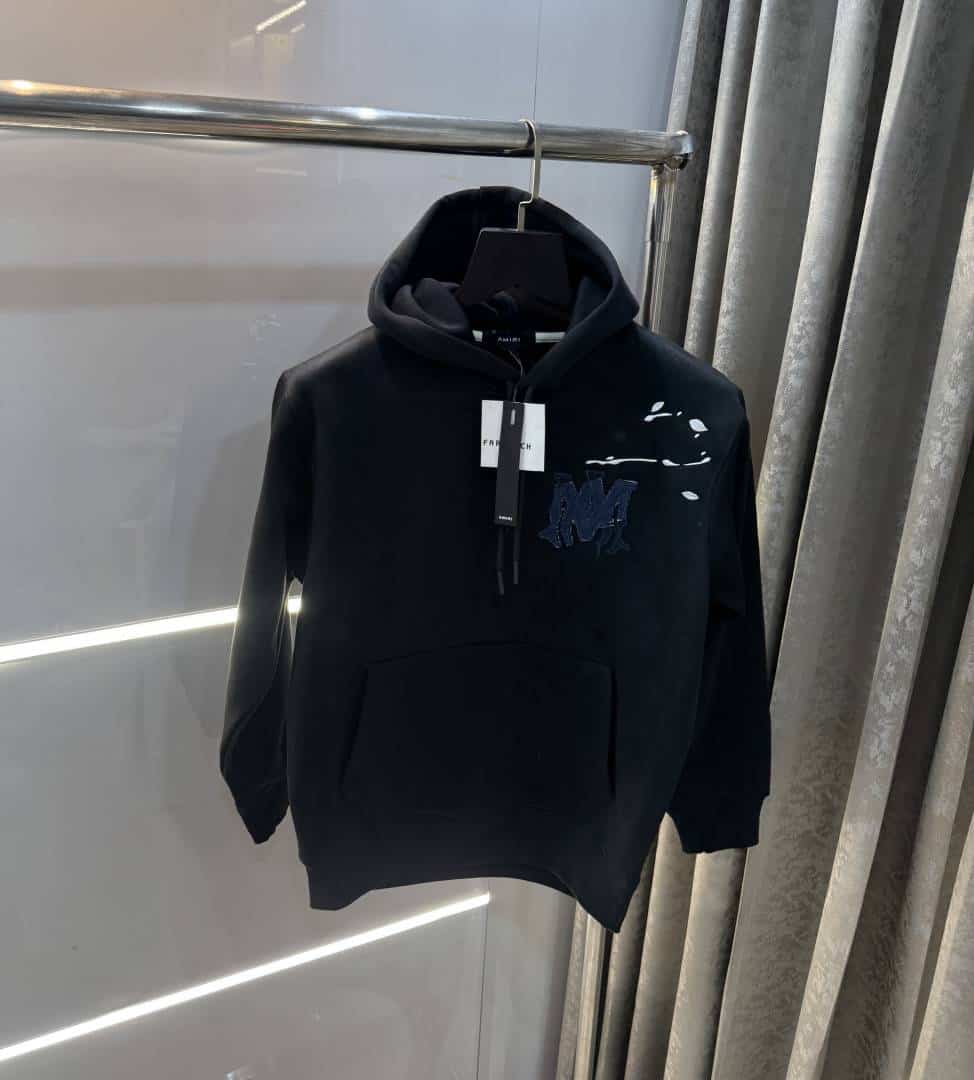 Amir i Black Embroidery Imported Premium Hoodie Main image