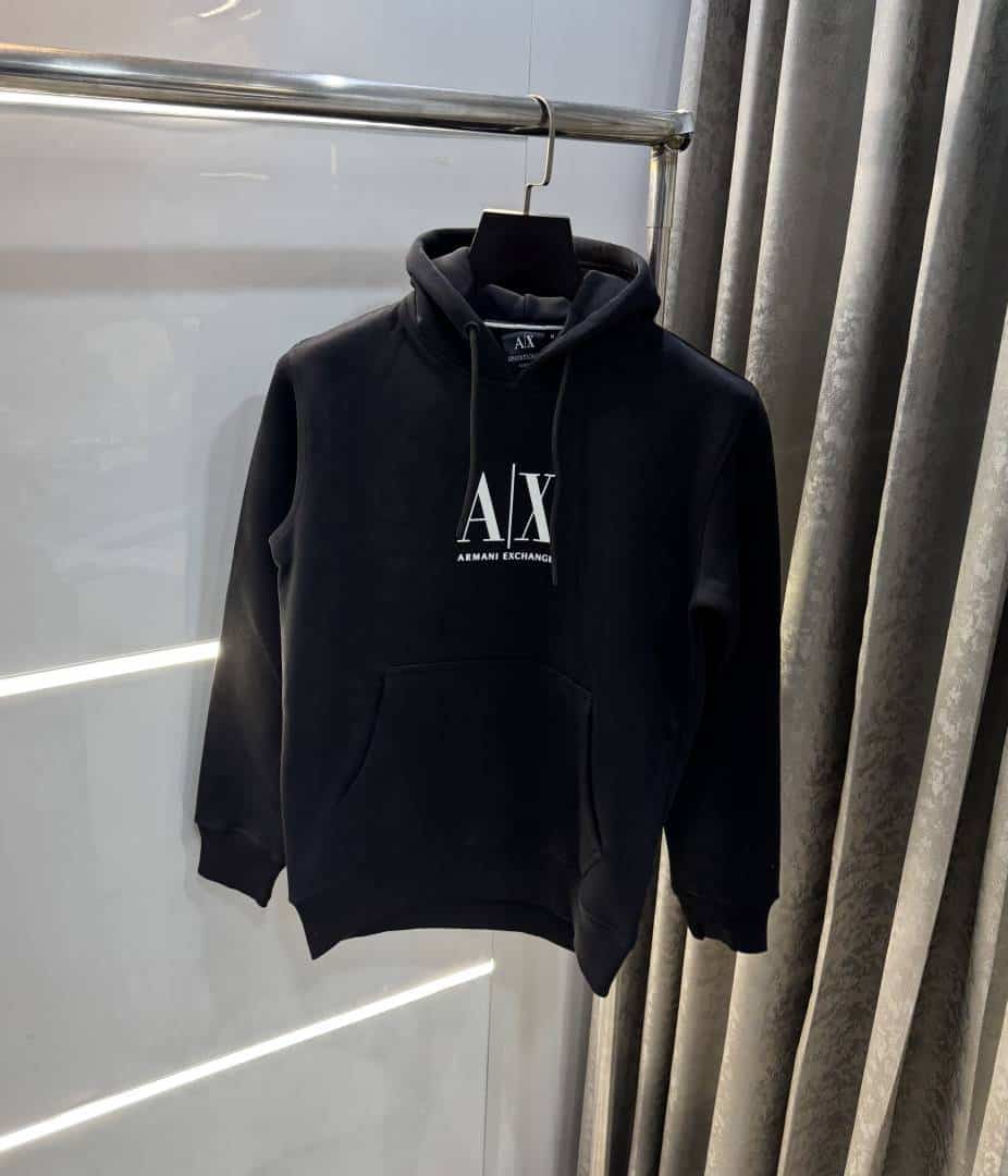 Arman i Exchange Black Back Print Premium Hoodie