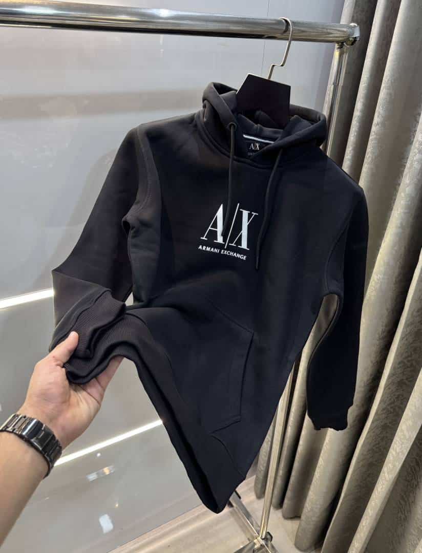 Arman i Exchange Black Back Print Premium Hoodie