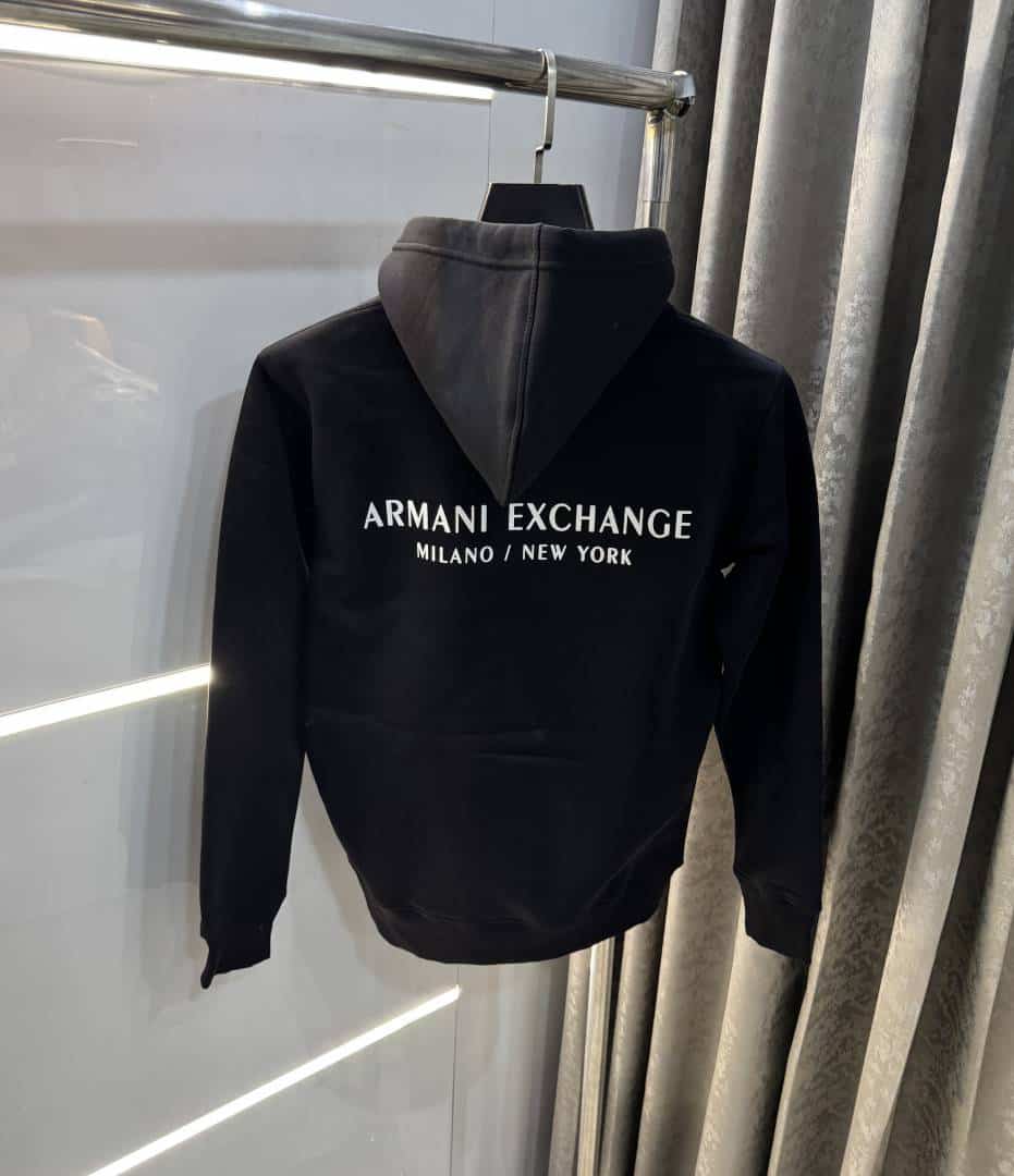 Arman i Exchange Black Back Print Premium Hoodie