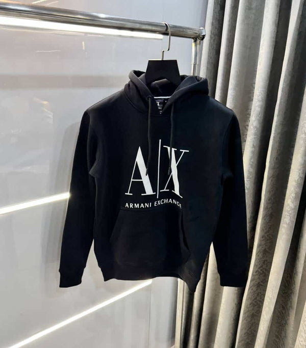 Arman i Exchange Black Classic Print Premium Hoodie