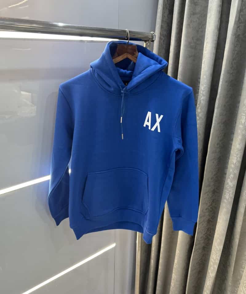 Arman i Exchange Blue Logo Print Imported Premium Hoodie Secondary image