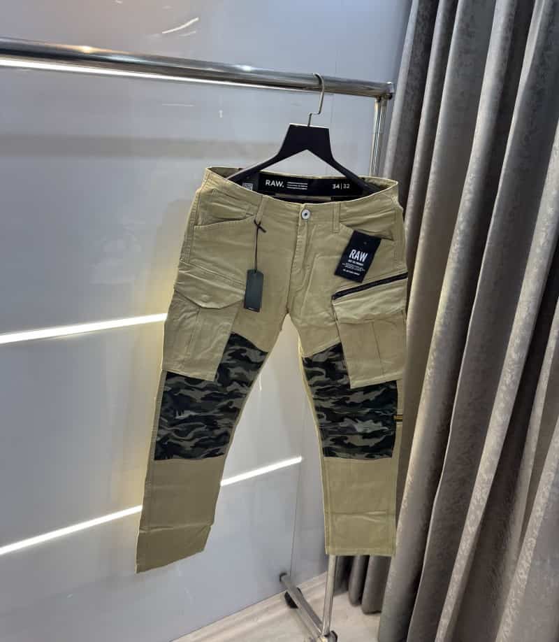 G- Star Raw Light Beige Camouflage Premium Cargo Main image