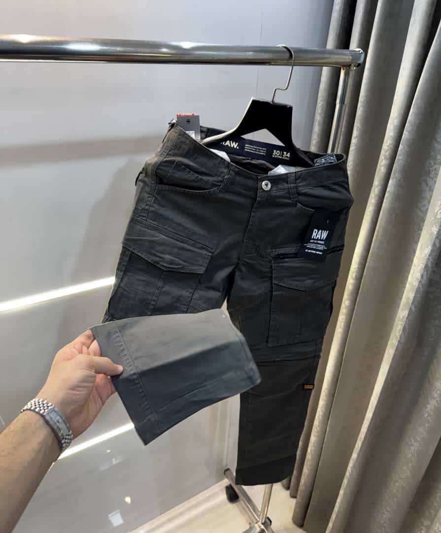 G- Star Raw Dark Grey Convertible Shorts Premium Cargo Secondary image