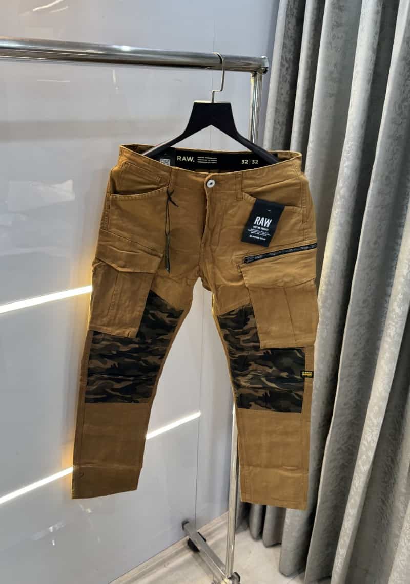 G- Star Raw Khakhi Camouflage Premium Cargo Main image
